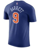 Nike Men's Rj Barrett New York Knicks Icon Player T-Shirt