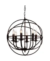 Cwi Lighting Arza 6 Light Chandelier