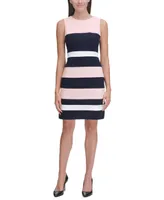 Tommy Hilfiger Colorblock Sheath Dress