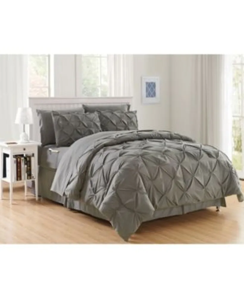 Elegant Comfort Pintuck 8 Pc. Comforter Sets