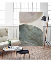 Giant Art 20" x 16" Gravitate Iv Art Block Framed Canvas