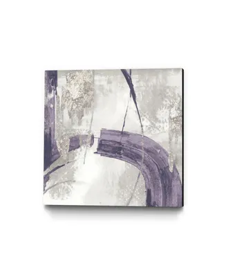 Giant Art 20" x 20" Ink I Lavender Version Museum Mounted Canvas Print