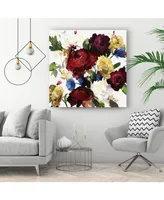 Giant Art 30" x 30" Autumn Floral Museum Mounted Canvas Print