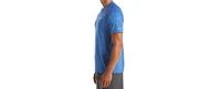 Nike Men's Hydroguard Dri-fit Stretch Upf 40+ Heather Rash Guard