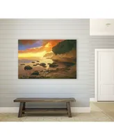 Giant Art 36" x 24" July Evening I Museum Mounted Canvas Print