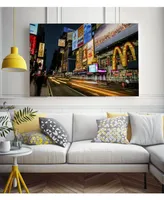 Giant Art 20" x 16" Times Square Rays of Light Iv Museum Mounted Canvas Print