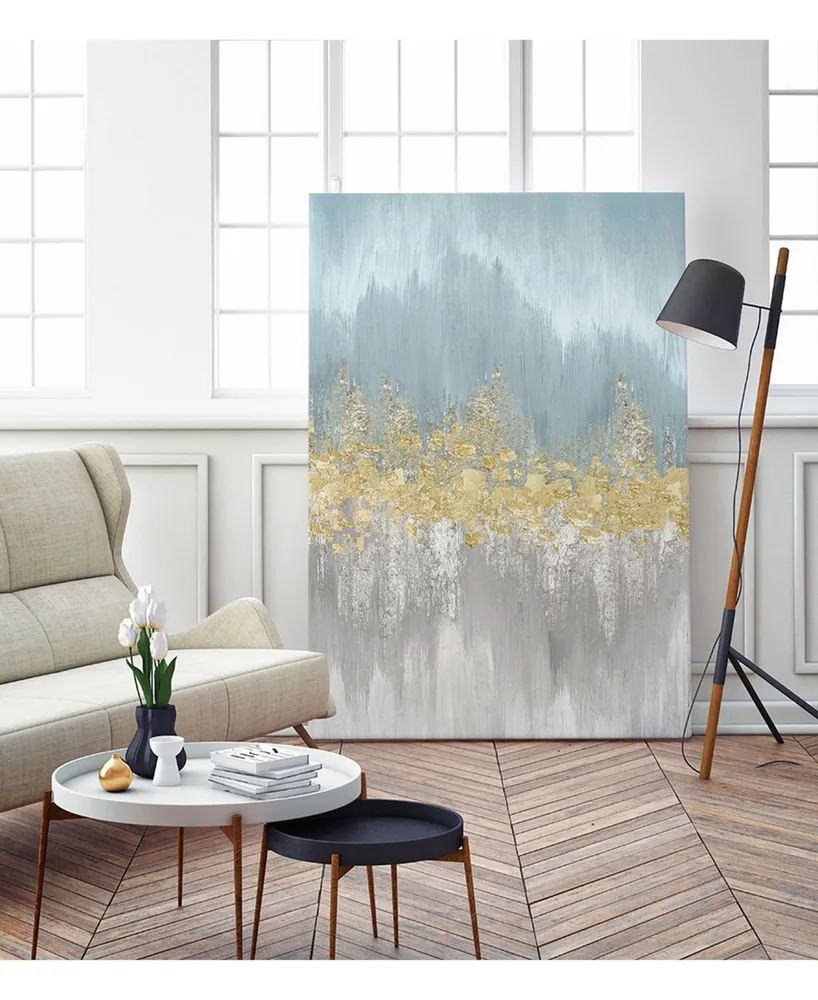 Giant Art 40" x 30" Neutral Wave Lengths I Museum Mounted Canvas Print