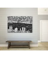 Giant Art 40" x 30" Nyc Central Park Museum Mounted Canvas Print