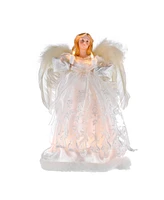 Kurt Adler 12-Inch 10-Light Ivory Angel Treetop