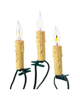 Kurt Adler 7-Light Flicker Flame Candle Light Set