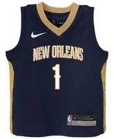 Nike Little Boys Zion Williamson New Orleans Pelicans Icon Replica Jersey