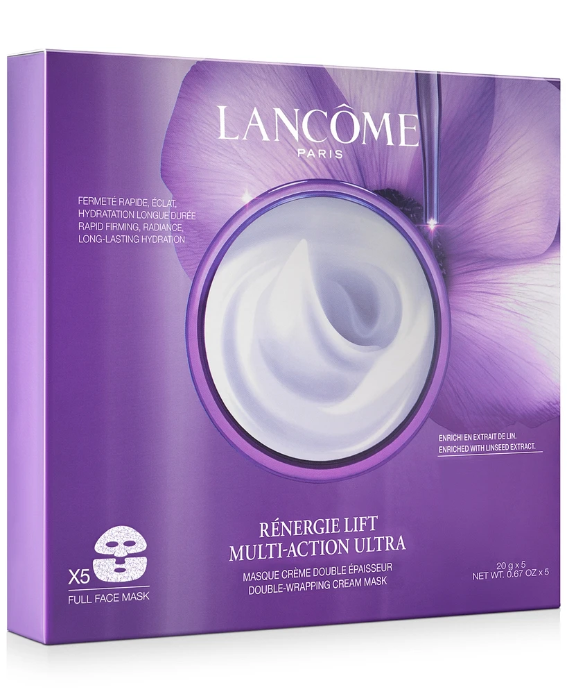 Lancome Renergie Lift Multi-Action Ultra Double-Wrapping Cream Face Mask, 5