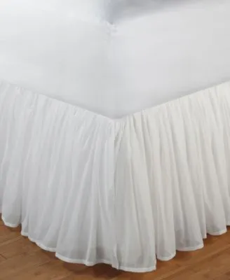 Greenland Home Fashions Cotton Voile Bed Skirt
