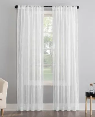 Tamaryn Embroidered Sheer Curtain Collection