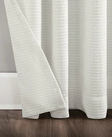 Waffle Texture 52" x 84" Anti-Dust Curtain Panel