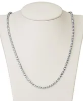 Diamond All-Around 17" Tennis Necklace (6 ct. t.w.) in 14k White Gold