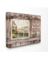 Stupell Industries Simple Things Rustic Barn Window Distressed Photograph, 30" L x 40" H