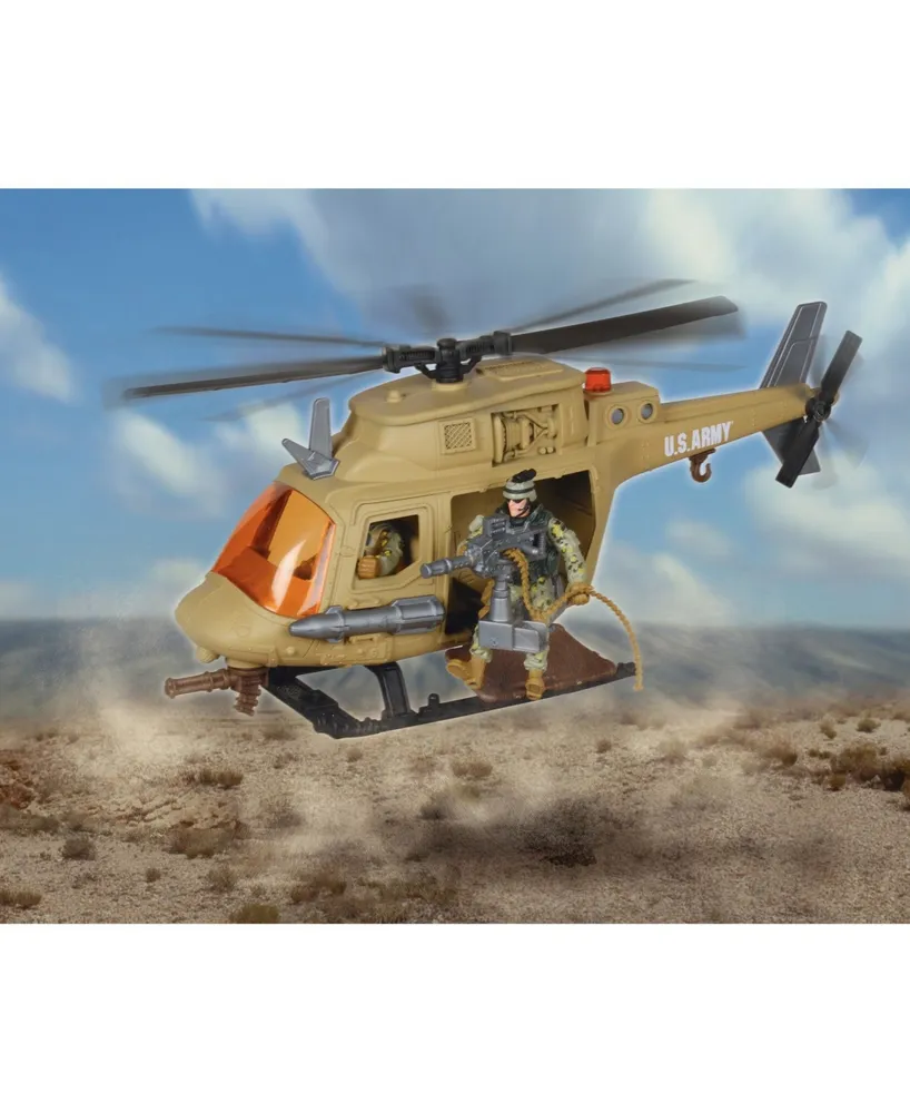 Excite U.s. Army Chopper Playset with 2 Soldier Figures