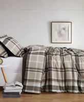 Truly Soft Paulette Plaid Full/Queen Duvet Set