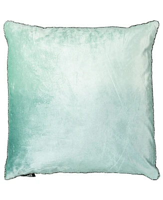 Mod Lifestyles Ombre Velvet Viscose Beaded Edges Decorative Pillow, 20" x