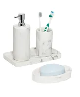 Honey Can Do 4-Pc. Bathroom Accessories Set