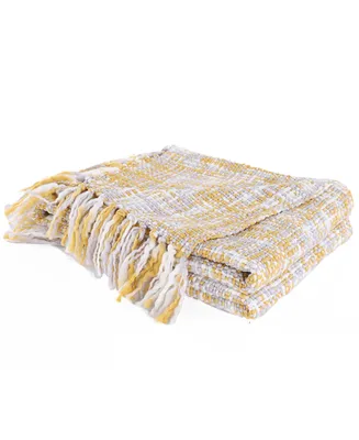 Happycare Textiles Rustic Style Throw, 50" x 60"