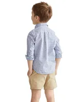 Polo Ralph Lauren Toddler and Little Boys Plaid Cotton Shirt