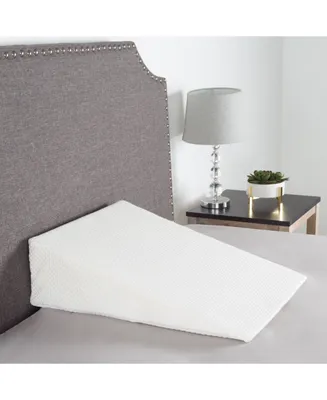 Baldwin Home Wedge Memory Foam Pillow with Bamboo Fiber Cover