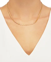 Mariner 18" Chain Necklace in 18k Gold-Plated Sterling Silver