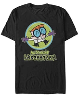 Fifth Sun Men's Dexter's Laboratory Happy Scientist Short Sleeve T- shirt