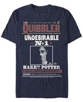 Fifth Sun Harry Potter Men's The Quibbler Undesirable Number One Poster Short Sleeve T-Shirt