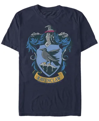 Fifth Sun Harry Potter Men's Hogwarts House Ravenclaw Crest Short Sleeve T-Shirt