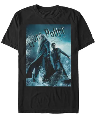 Fifth Sun Harry Potter Men's Half-Blood Prince Dumbledore Poster Short Sleeve T-Shirt