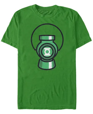 Fifth Sun Dc Men's Green Lantern Logo Short Sleeve T-Shirt