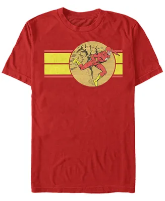 Fifth Sun Dc Men's The Flash Circle Speed Short Sleeve T-Shirt