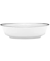 Noritake Regina Platinum Oval Vegetable Bowl, 32 Oz.