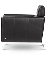 Closeout! Darrium 27" Leather Club Chair, Created for Macy's