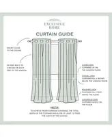 Exclusive Home Biscayne Indoor/Outdoor Grommet Top Curtain Panel Pair