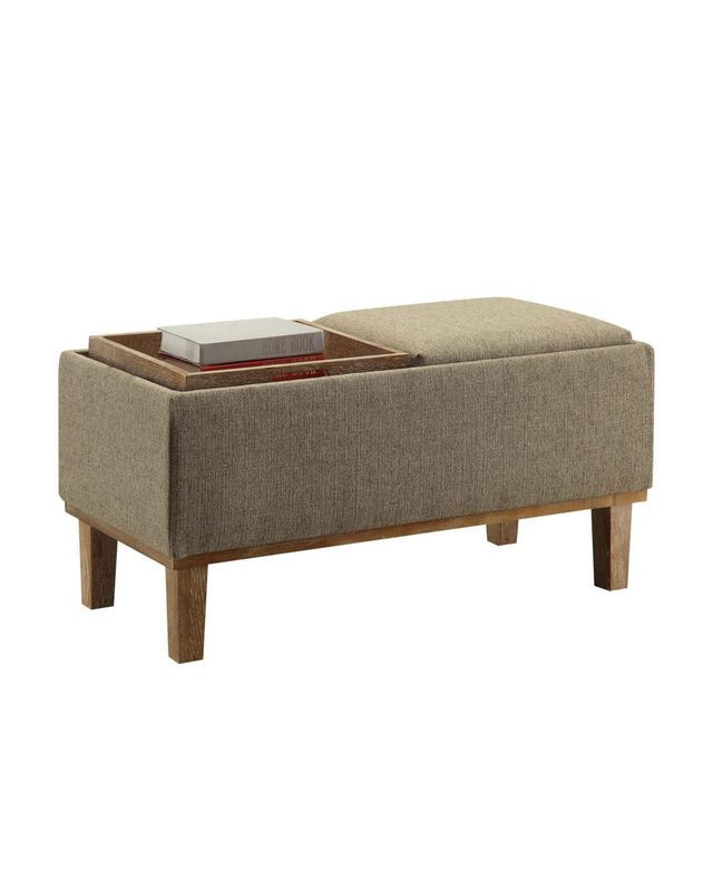 Convenience Concepts Designs4Comfort Brentwood Storage Ottoman