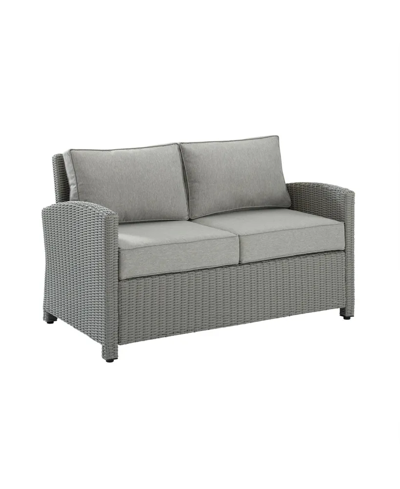 Crosley Bradenton Outdoor Wicker Loveseat