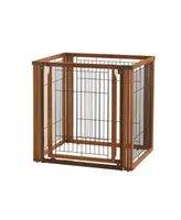 Richell Convertible Elite Pet Gate High 4-Panel