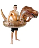 PoolCandy T-Rex Dinosaur 48" Jumbo Swimming Pool Tube