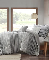 Urban Habitat Calum Jacquard -Pc. Duvet Cover Set