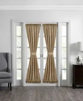 Colette Faux Silk Sidelight Door Window Panel Collection