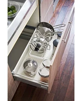 Tower Adjustable Pot Lid Frying Pan Organizer