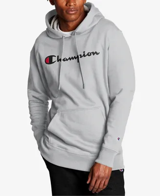 Champion Men's Big & Tall Powerblend Logo Graphic Fleece Hoodie