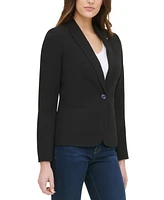 Tommy Hilfiger Women's One-Button Blazer