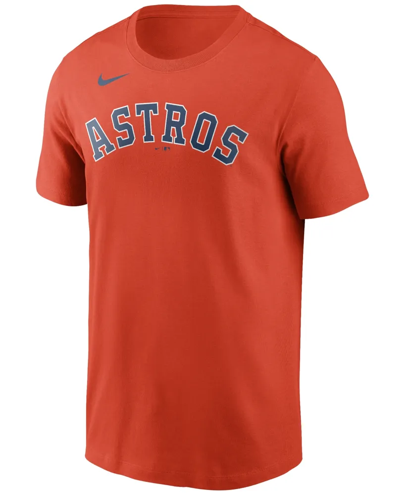 Nike Men's Jose Altuve Houston Astros Name and Number Player T-Shirt