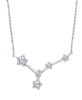 Diamond (1/5 ct. t.w.) Constellation Pendant 18" Necklace Sterling Silver