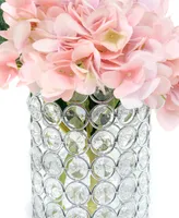 Elegant Designs Elipse Crystal Decorative Vase